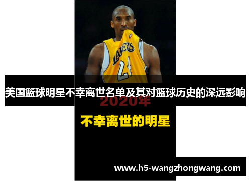 美国篮球明星不幸离世名单及其对篮球历史的深远影响
